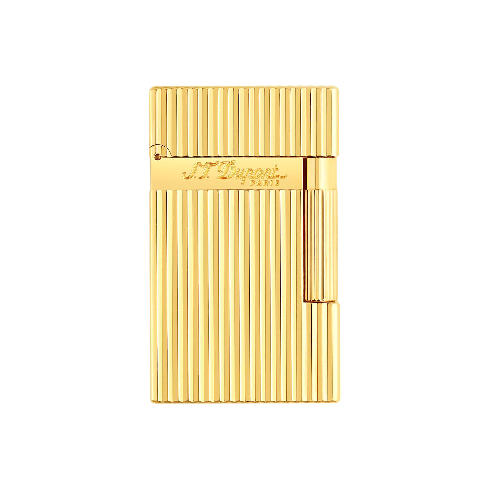 St. Dupont Ligne 2 Guilloche Gold